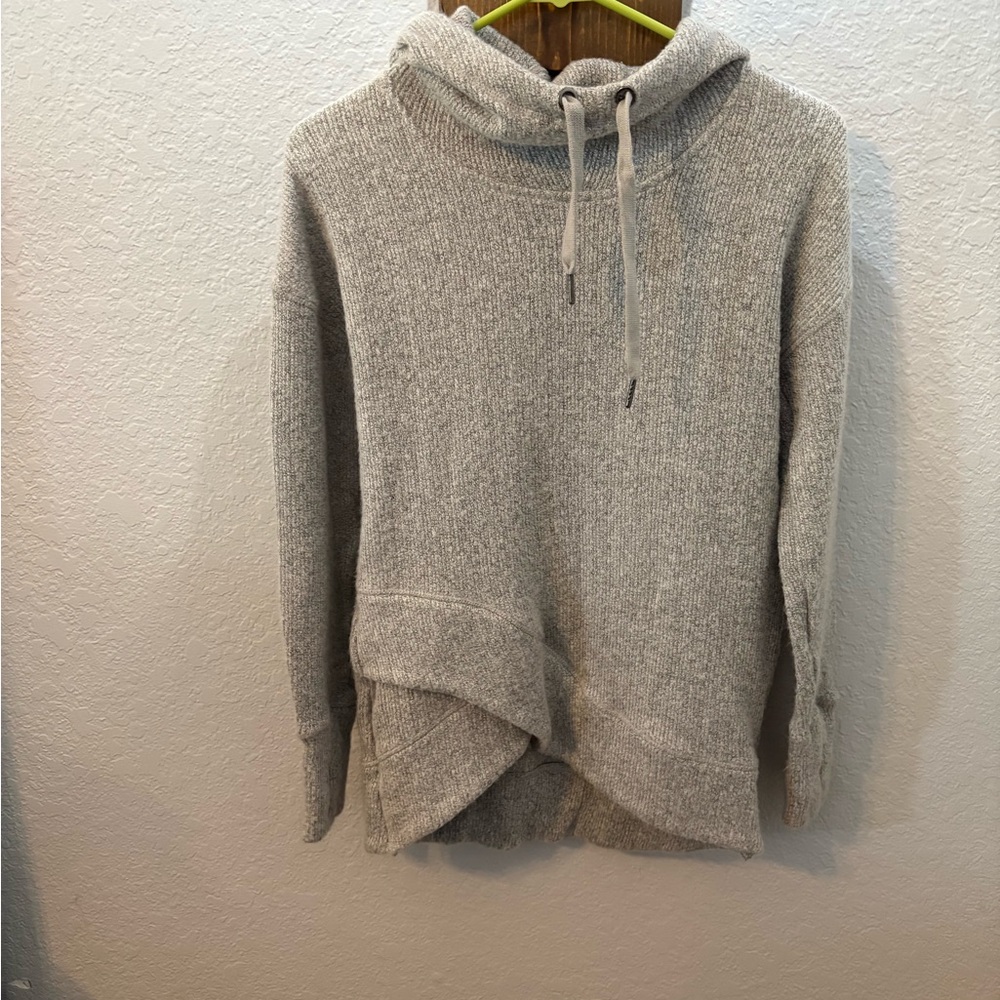 Mondetta Heather Gray Knit Hoodie